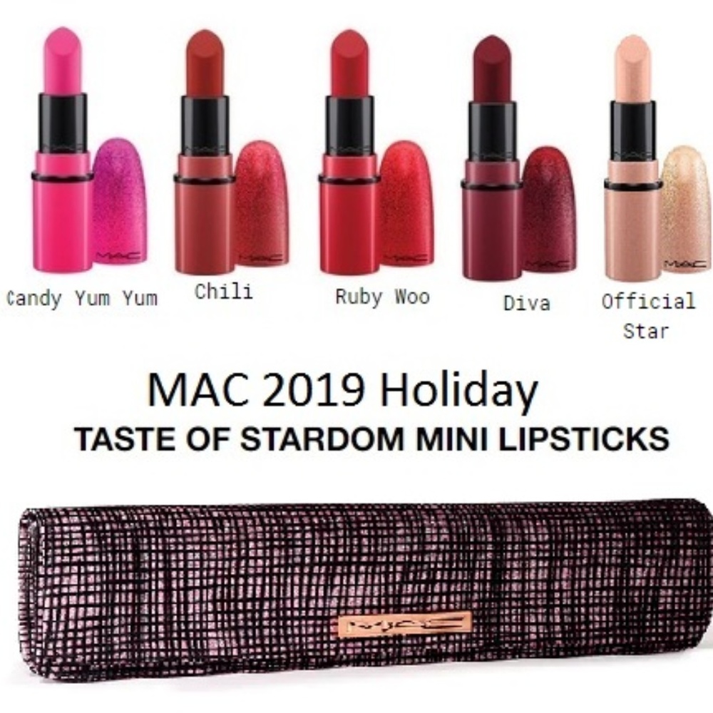 MAC 2019 Taste of Stardom Minis (5 minis + pouch)